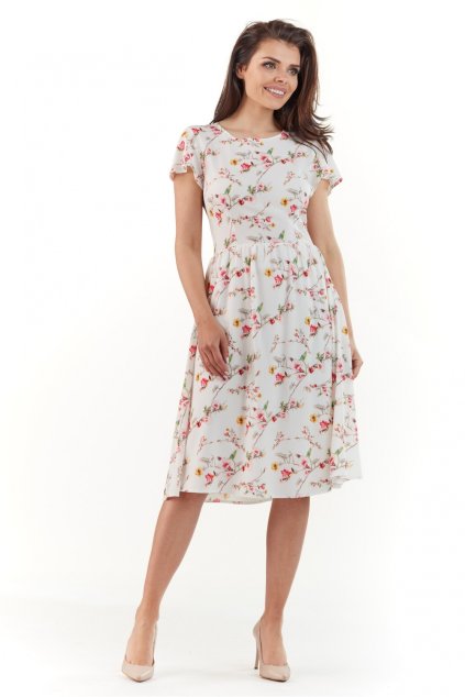Denní šaty model 117536 awama (Velikost 38)