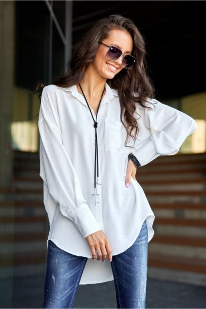 Košile s dlouhým rukávem  model 199476 Roco Fashion (Velikost universal)