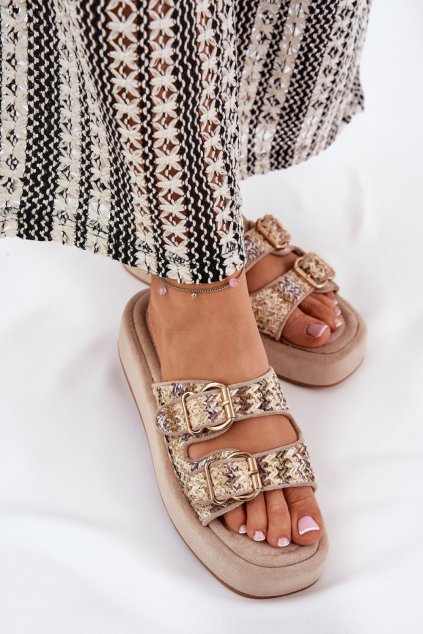 Pantofle  model 209947 Step in style (Velikost 36)