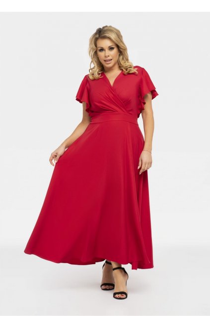 šaty plus size model 190941 Karko (Velikost 38)