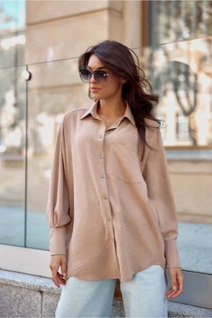 Košile s dlouhým rukávem  model 199482 Roco Fashion (Velikost universal)
