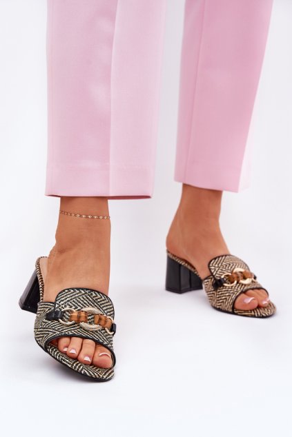 Pantofle  model 210779 Step in style (Velikost 36)