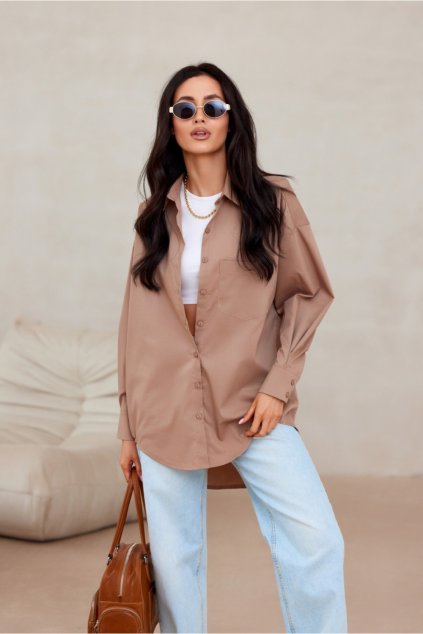 Košile s dlouhým rukávem  model 207004 Roco Fashion (Velikost universal)