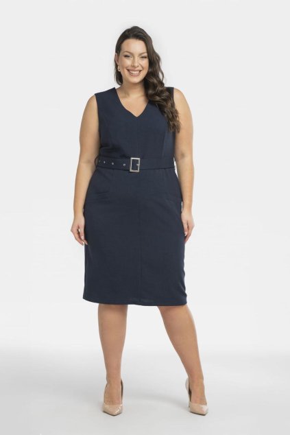 šaty plus size model 198155 Karko (Velikost 38)