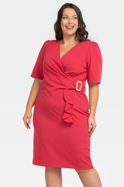 šaty plus size model 196890 Karko (Velikost 38)