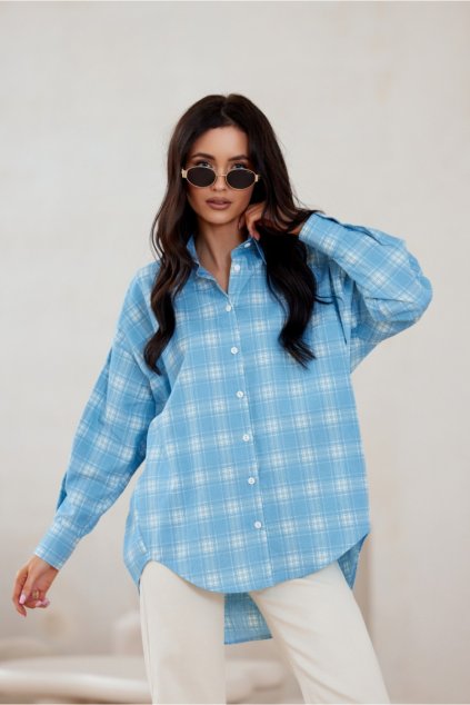Košile s dlouhým rukávem  model 206995 Roco Fashion (Velikost S/M)