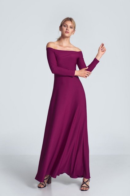 Dlouhé šaty  model 147922 Figl (Velikost S)