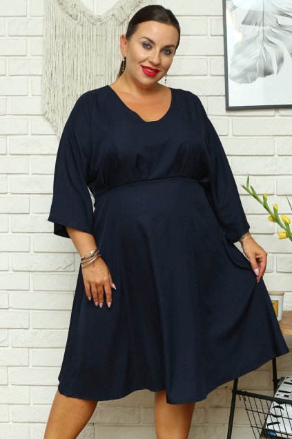 šaty plus size model 168960 Karko (Velikost 38)