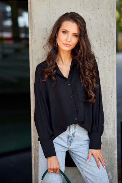 Košile s dlouhým rukávem  model 201515 Roco Fashion (Velikost S/M)