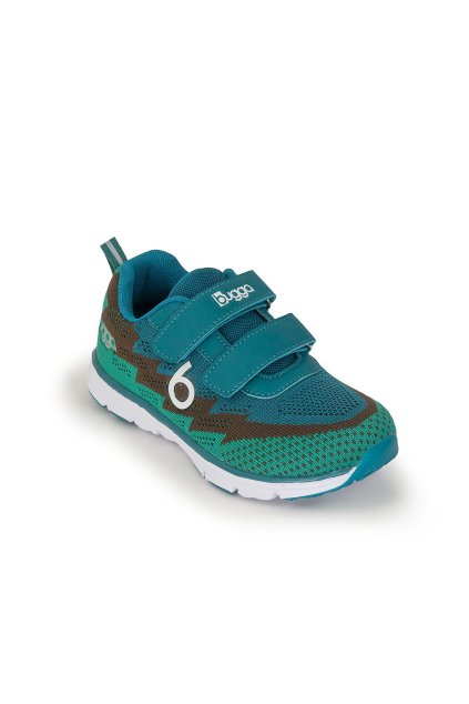 Chlapecké lehké sportovní tenisky BUGGA HONE Blue/Brown/Green Bugga - 28