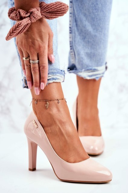 Lodičky na sloupku model 208447 Step in style (Velikost 37)