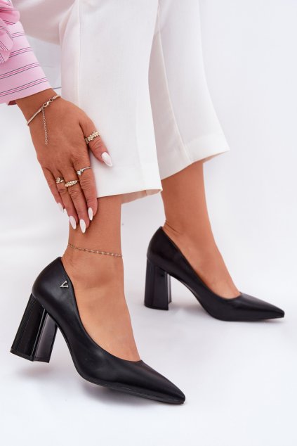 Lodičky na sloupku model 209782 Step in style (Velikost 36)