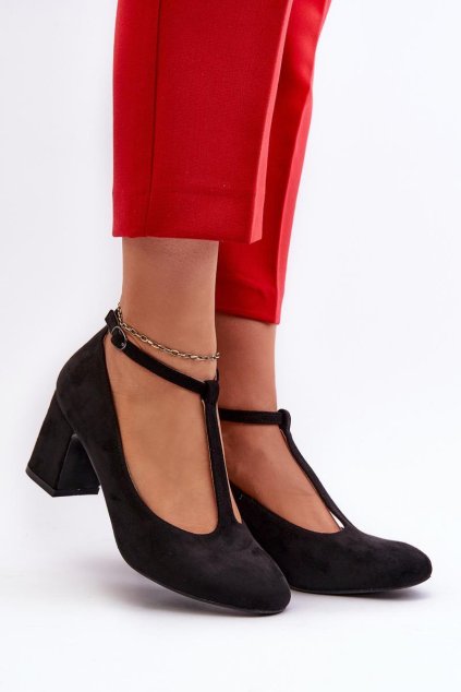 Lodičky na sloupku model 197240 Step in style (Velikost 37)