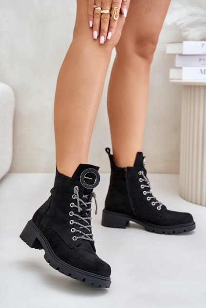 Šněrovací vyšší model 202125 Step in style (Velikost 36)