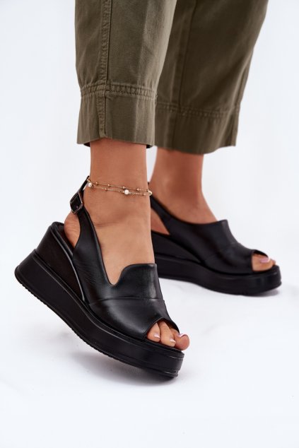 Bota na klínech model 215342 Step in style (Velikost 37)