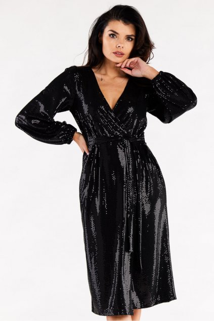 Večerní šaty model 174358 awama (Velikost s)