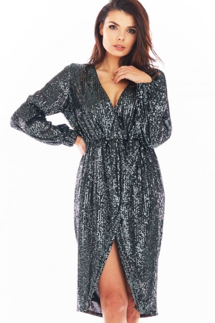 Večerní šaty model 150769 awama (Velikost s)