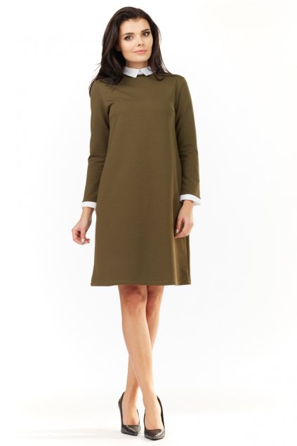 Denní šaty model 130196 awama (Velikost 36)
