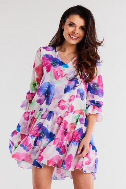 Denní šaty model 196713 awama (Velikost S/M)