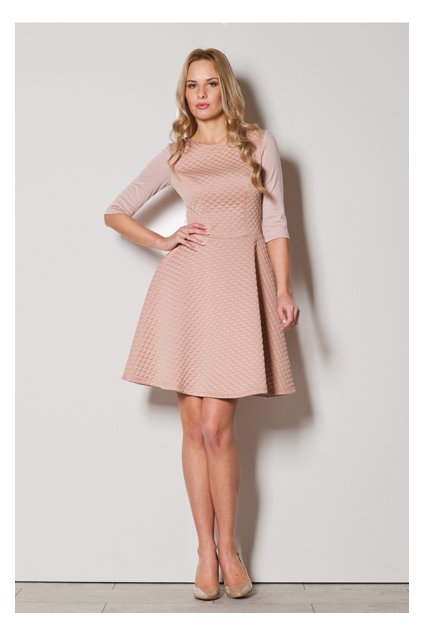 Denní šaty model 44494 Figl (Velikost XL)