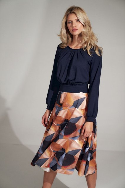 Denní šaty model 150444 Figl (Velikost s)