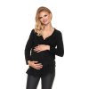 Těhotenská blůza model 157821 PeeKaBoo (Velikost S/M)