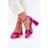 Sandály na podpatku  model 215001 Step in style (Velikost 36)
