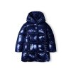 Kabát dívčí prošívaný Puffa, Minoti, 16coat 7, modrá - 110/116