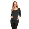Těhotenská blůza model 133327 PeeKaBoo (Velikost S/M)