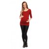 Těhotenská blůza model 133326 PeeKaBoo (Velikost S/M)