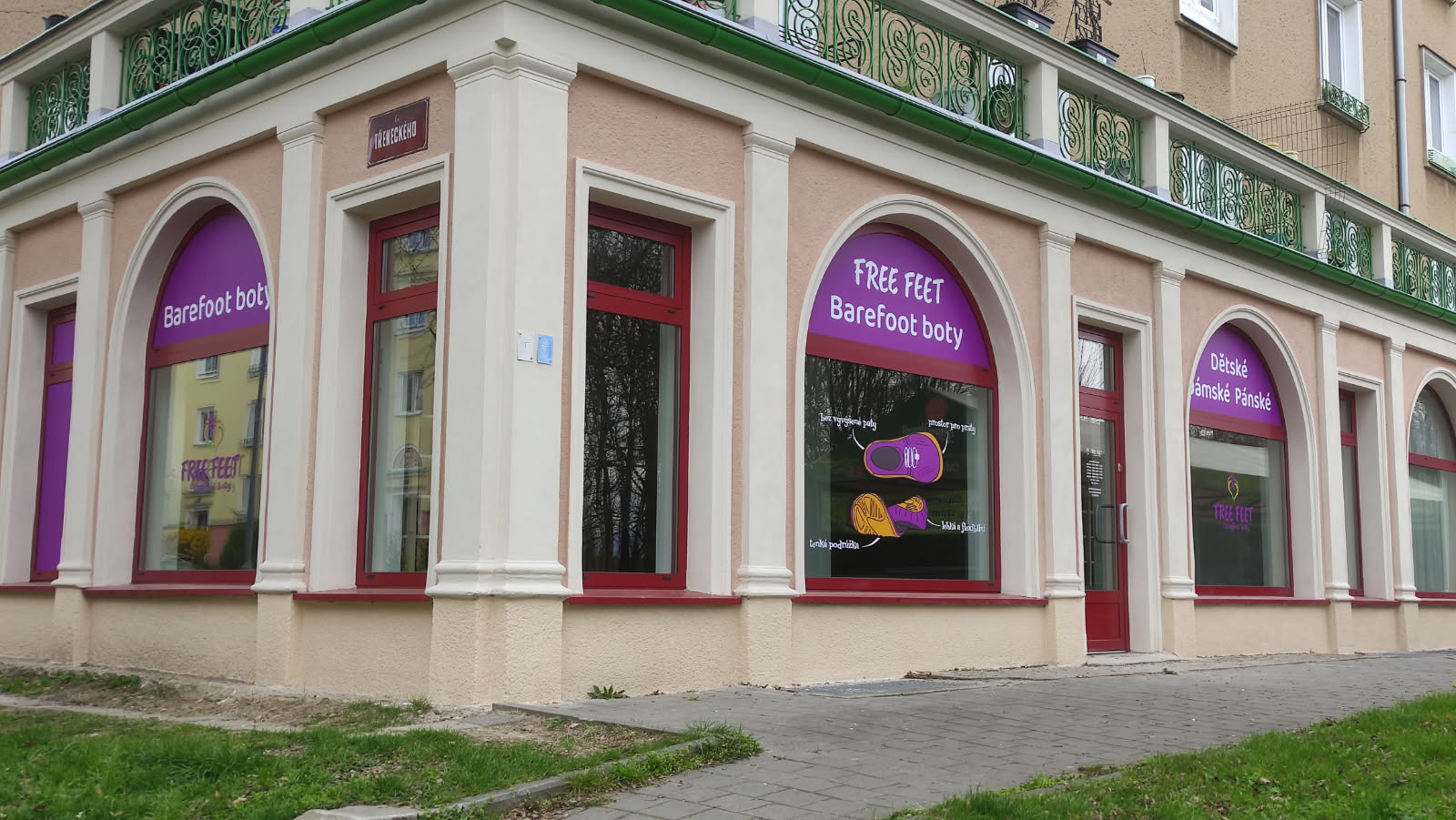 Kamenná prodejna FreeFeet.cz