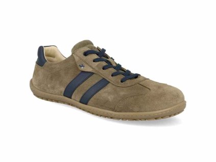 Koel barefoot pánské kožené boty – Ilo Suede Olive