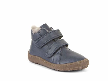 Froddo Barefoot dětské zimní boty G3110252-13K Dark Blue