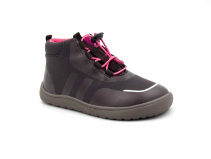 Protetika Neo Purple – dětské kotníkové barefoot boty – softshell s membránou – fialové
