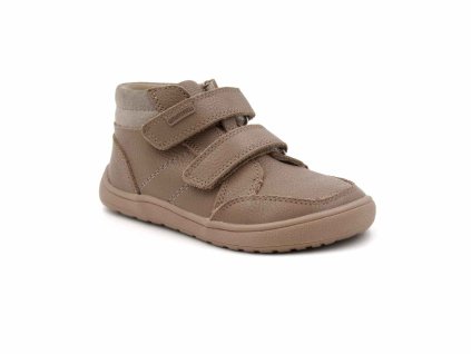 Protetika Fila Old Pink – dětské kožené kotníkové barefoot boty – růžové