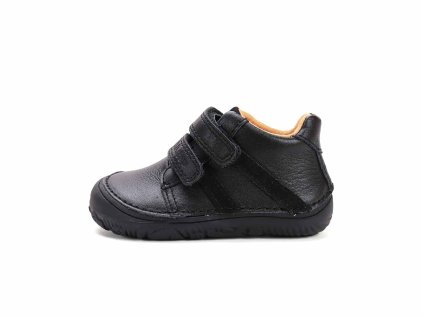 D.D.step Barefoot kožené tenisky S073-52261M – černé
