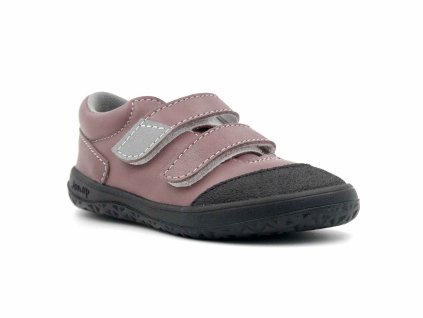 Jonap barefoot dětské kožené tenisky B22 mv Roseate