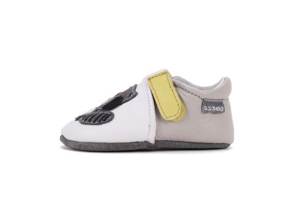 D.D.step Barefoot capáčky K1596-51788 bílý mýval