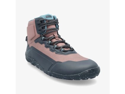 Groundies barefoot dámské outdoorové boty All Terrain High 2.0 – Fialové