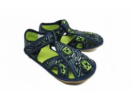 Ef barefoot přezůvky – 386 Green Craft