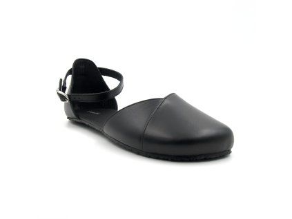 Angles barefoot sandály Dione Black – černé