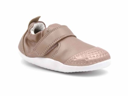 První barefoot botičky Bobux Xplorer Go Rose Gold
