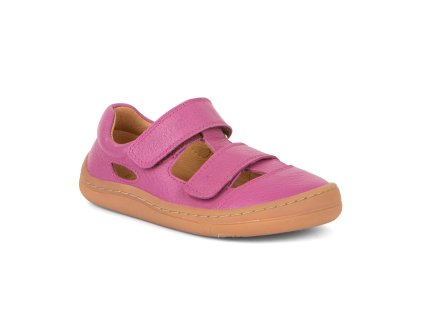 Froddo Barefoot sandálky BF D-Velcro G3150241-7A Fuchsia