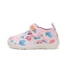 D.D.step barefoot dětské plátěné tenisky/přezůvky C086-51733A růžové
