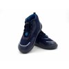 Protetika Neo Navy – dětské kotníkové barefoot boty – softshell s membránou – modré