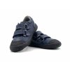 Jonap barefoot dětské kožené tenisky B22 mv SLIM modrá