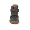Froddo Barefoot dětské kožené zimní boty G3160246 Dark Blue