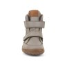Froddo Barefoot dětské kožené zimní boty G3160246-4 Light Grey