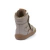 Froddo Barefoot dětské kožené zimní boty G3160246-4 Light Grey