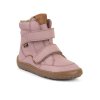 Froddo Barefoot dětské kožené zimní boty G3160246-7 Pink